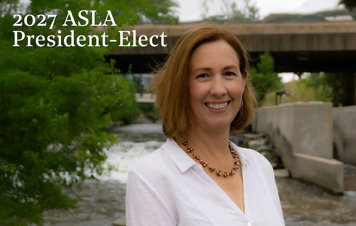 Gretchen Wilson: 2027 ASLA President-Elect