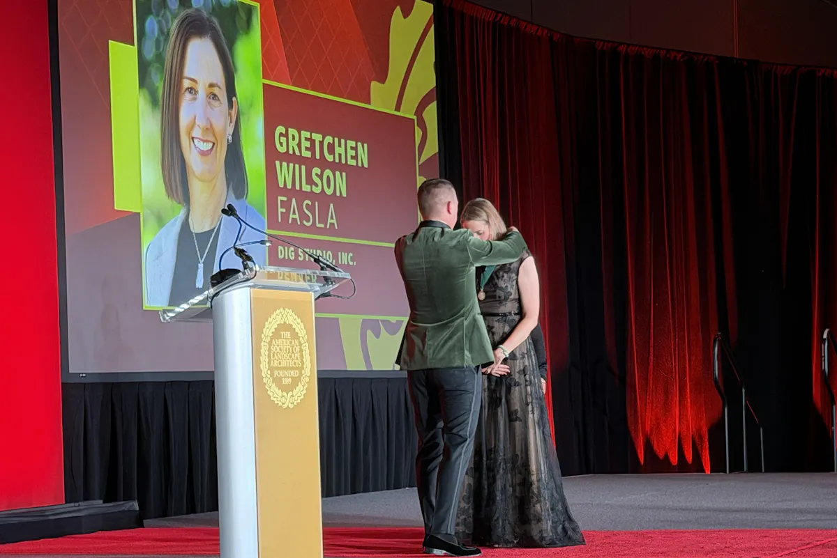 Gretchen Wilson Named Fellow and National ASLA President