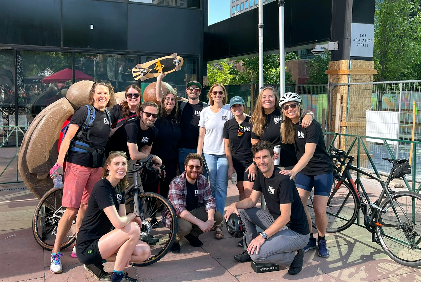 Dig Studio Team Bike to Work Day