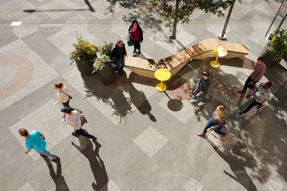 16th Street Birds Eye View Paving