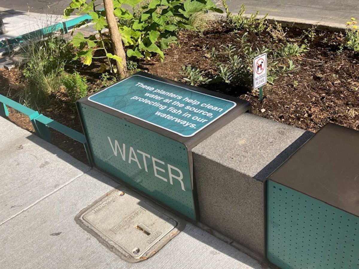 16th Street Green Infrastructure Water Education
