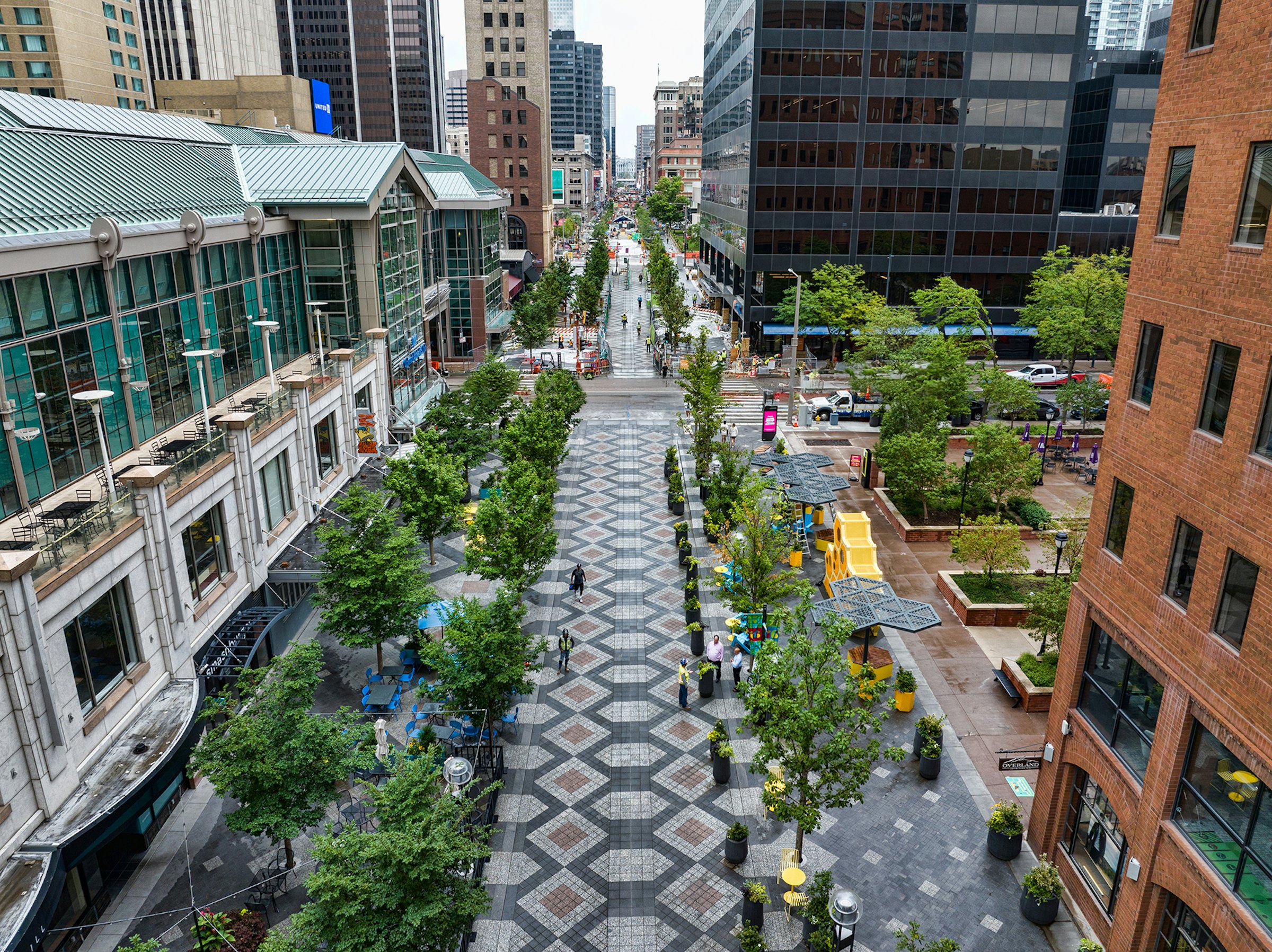 16th Street  Renovation Birdseye-