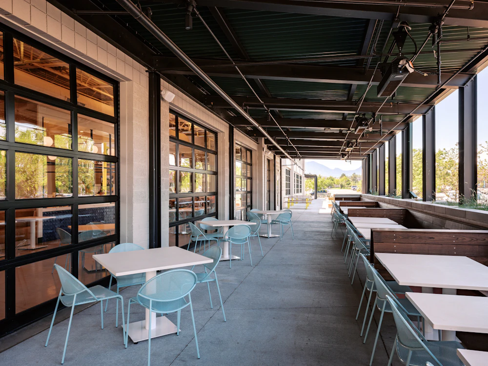Food and gathering spaces