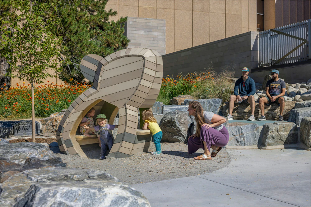 Colorado wildlife becomes an interactive setting for discovery and shared play