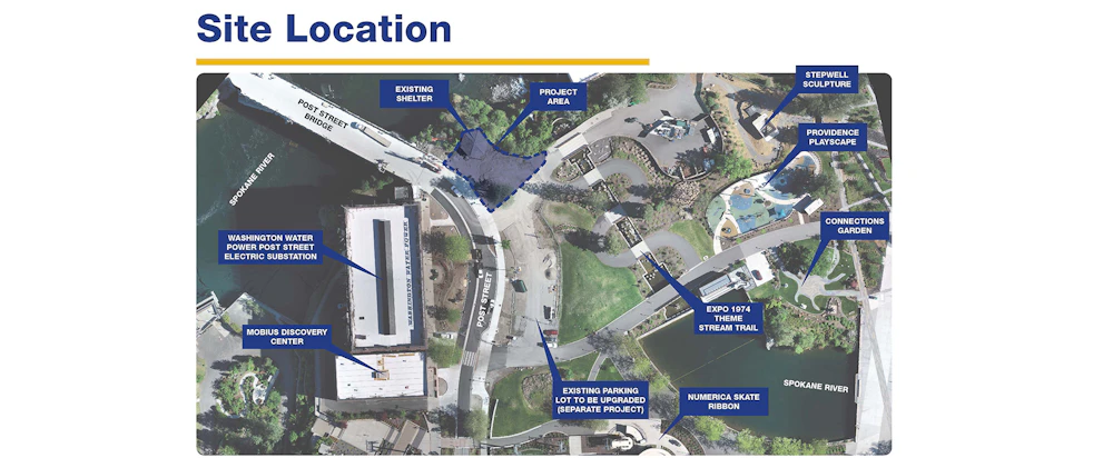 Lions Learning Center Site Location at Riverfront Park