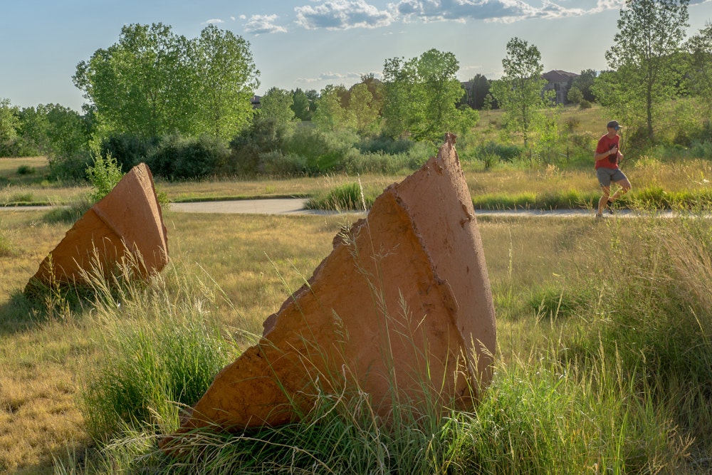 Westerly Creek Path Natural Stone Artwork