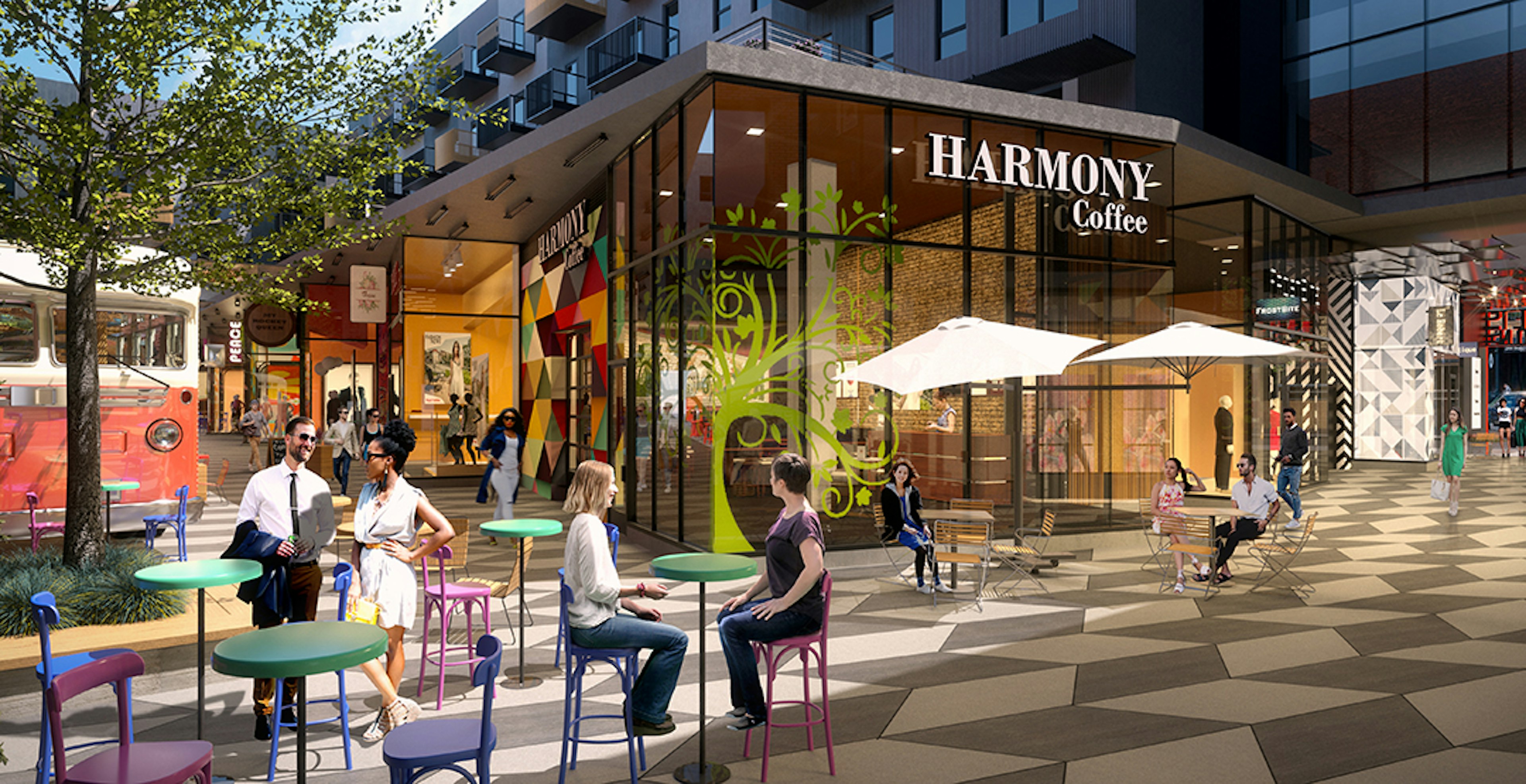 Market Station rendering