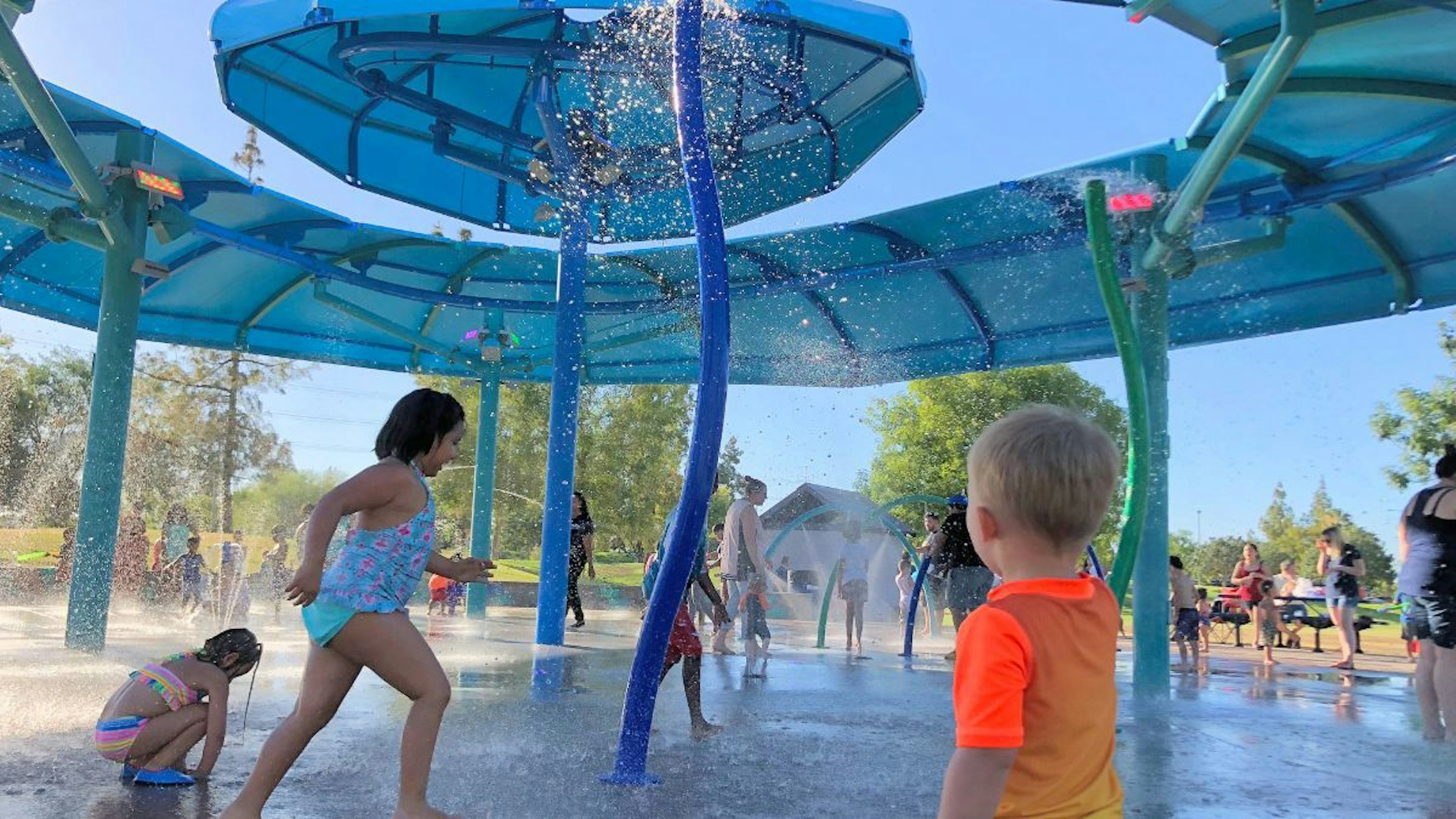 The Kiwanis Park Splash Playground hero