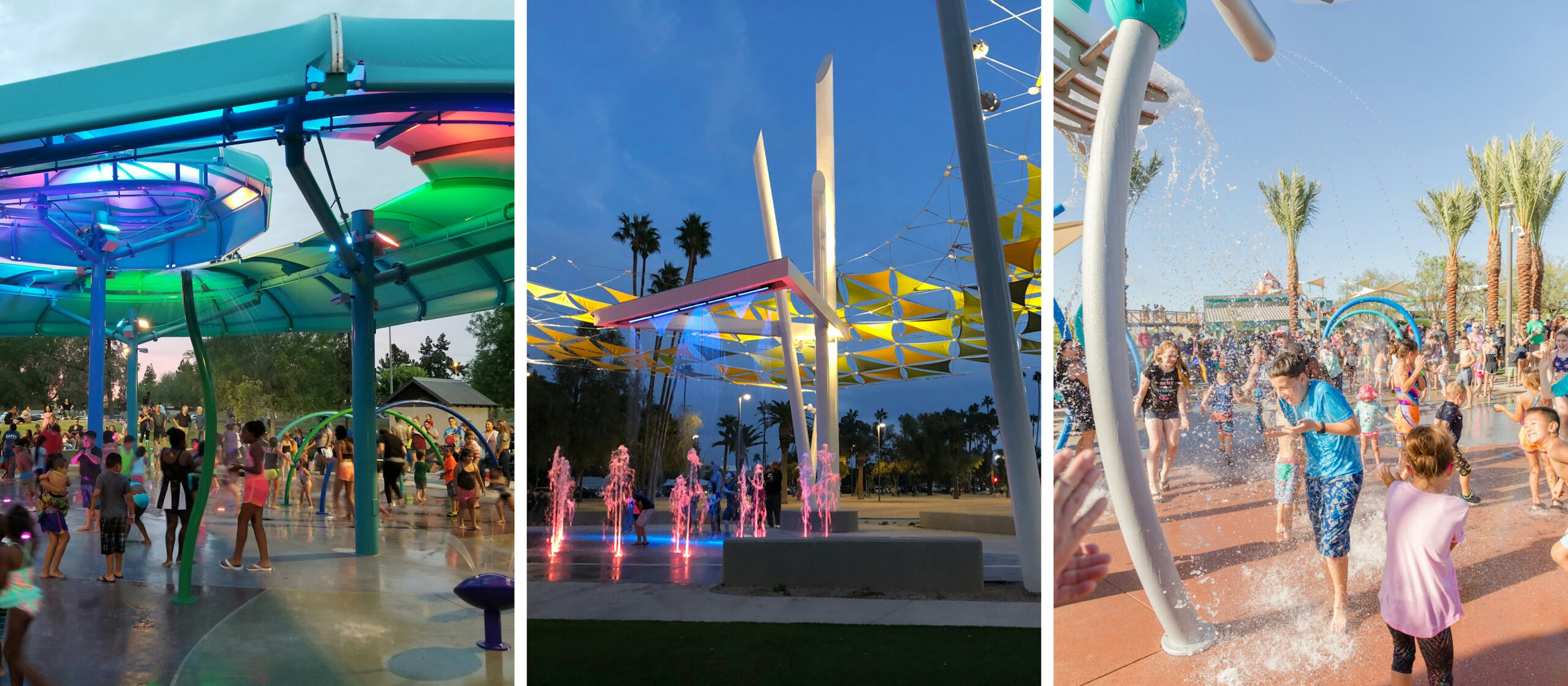 Three Dig Studio Designed Splash Pads