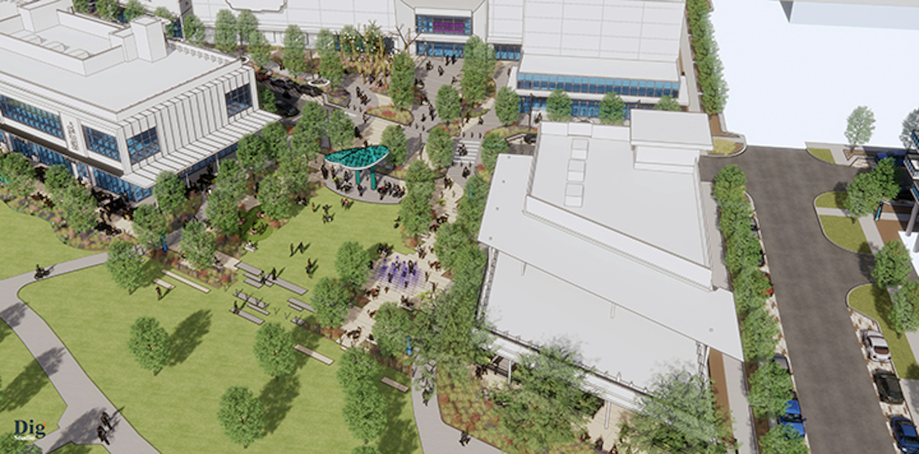 4-mile entertainment district